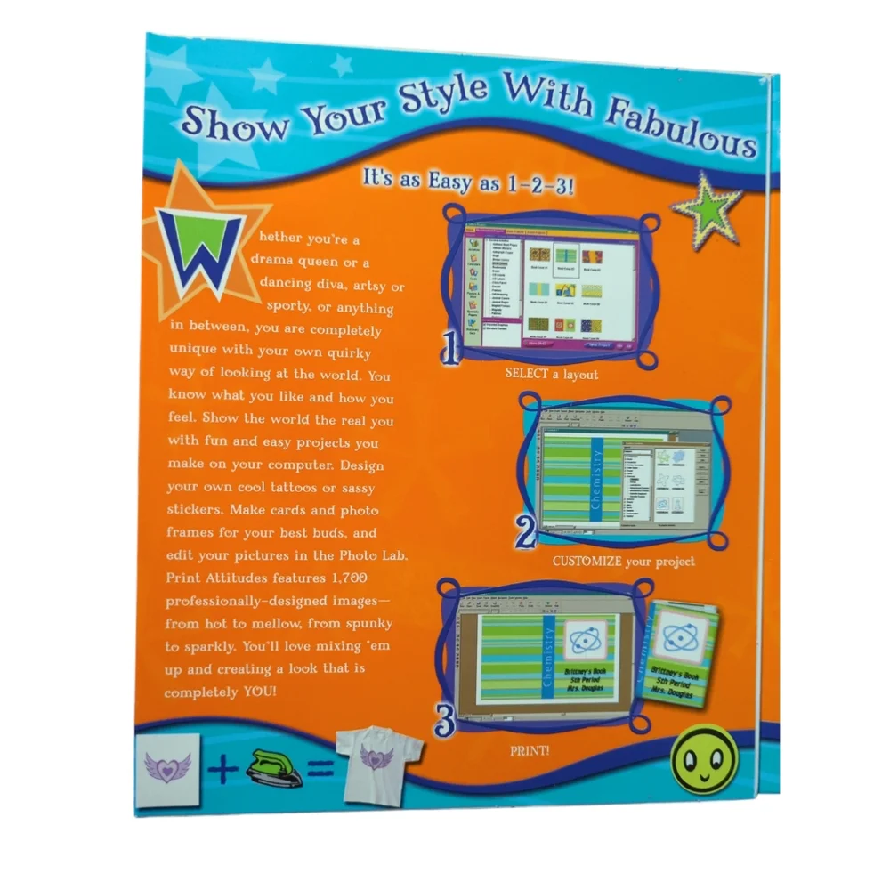 2002 Print Attitudes Kids CD-Rom Brand New.